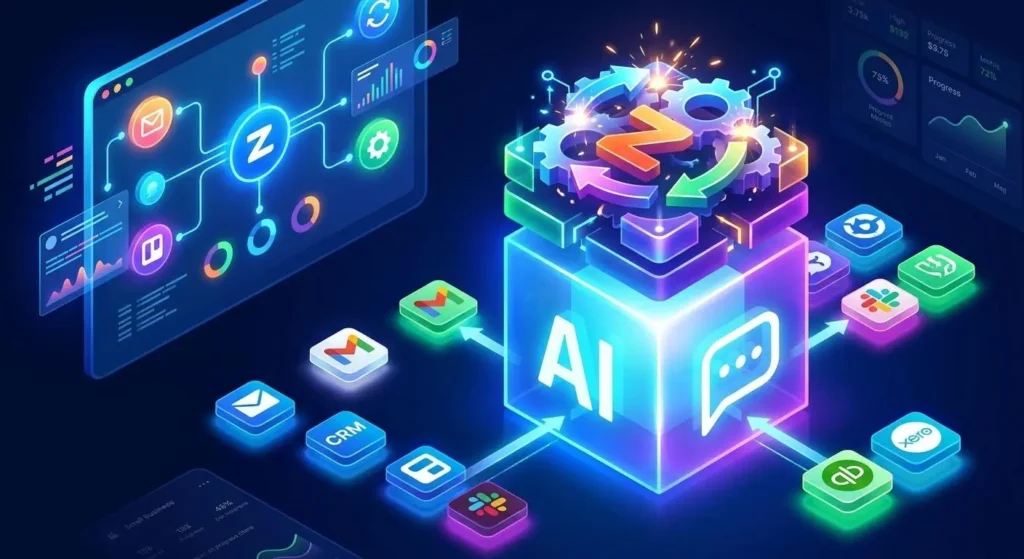 Choose affordable AI tools for startups 2026: general AI assistant plus workflow builder for small business stack.