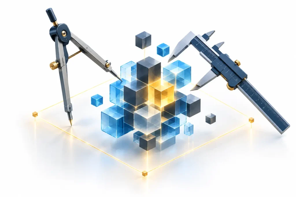 Exemplar and guardrail prompting precision layer, ai prompts for content marketing accuracy concept.